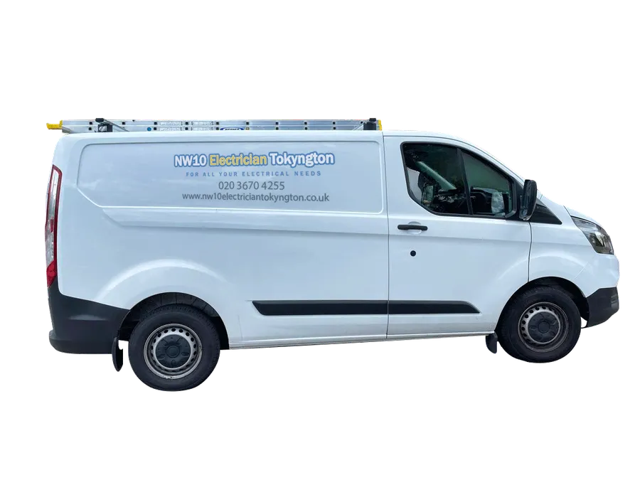NW10 Electrician Tokyngton van